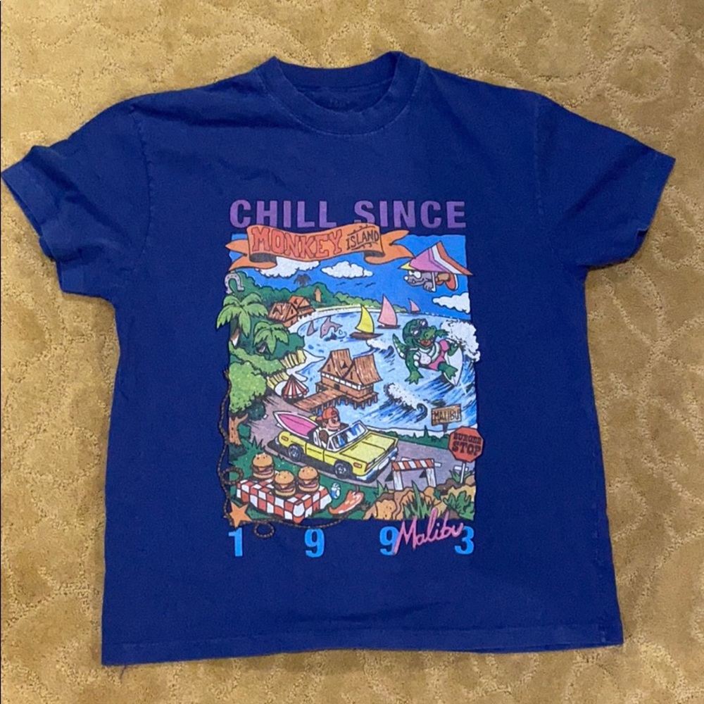 Brandy Melville blue chill since tshirt